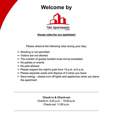 T&K Apartments - Dusseldorf - 2 Rooms - Ground Floor-3