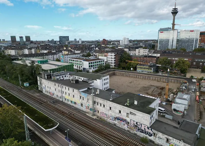 Appartamento 4* Boutique Zimmer Am Duesseldorf Hafen + Oepnv & Tg che accetta animali
